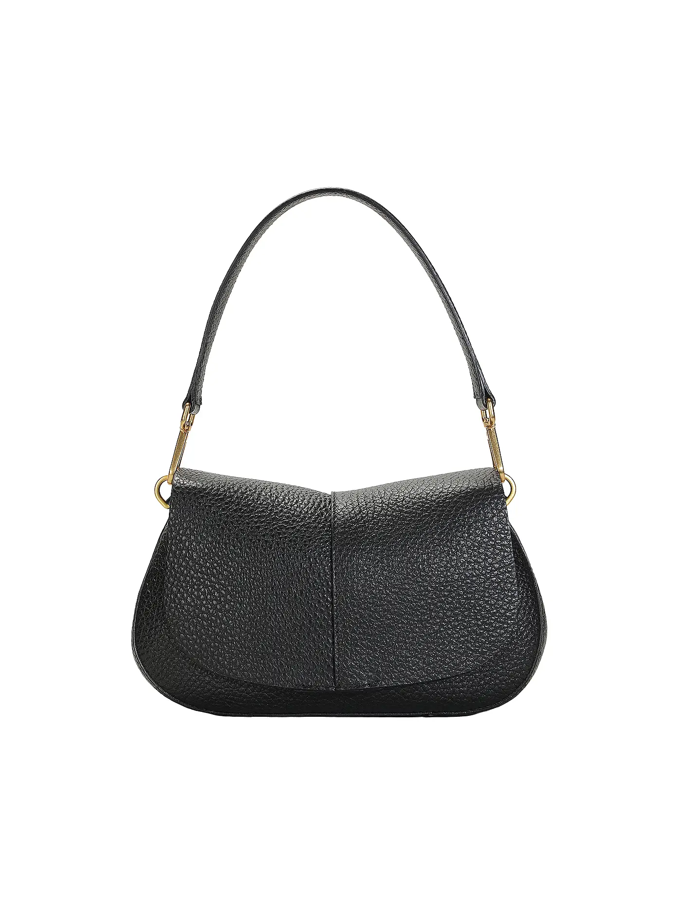 GIANNI CHIARINI | Ledertasche - Umhängetasche HELENA ROUND | schwarz